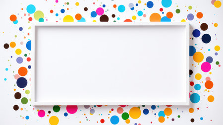 minimalist white dots backgroundの素材