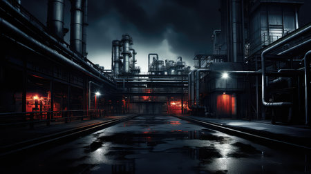 gritty black industrial backgroundの素材