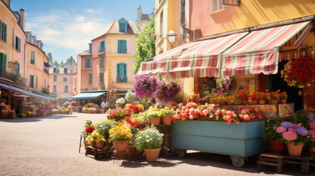 relaxation summer pastel backgroundの素材