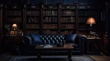 black dark home backgroundの素材