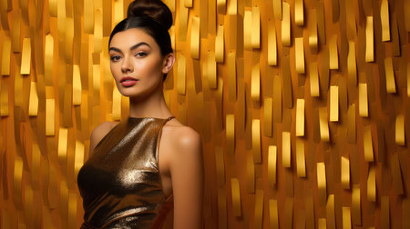 shine backdrop gold backgroundの素材