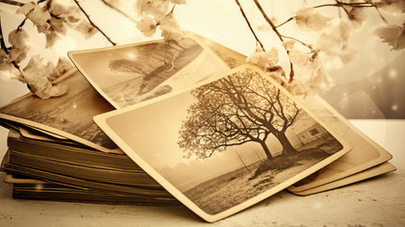 floral card spring backgroundの素材