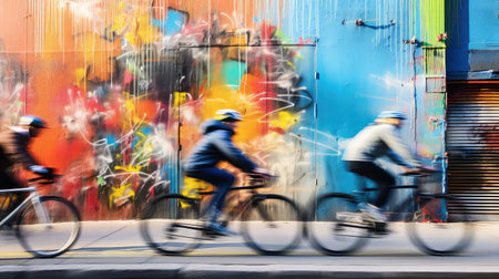 dynamic fast urban backgroundの素材