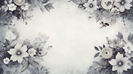 classic grey retro backgroundの素材