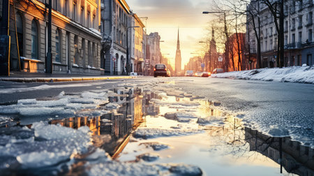 frost freeze ice backgroundの素材