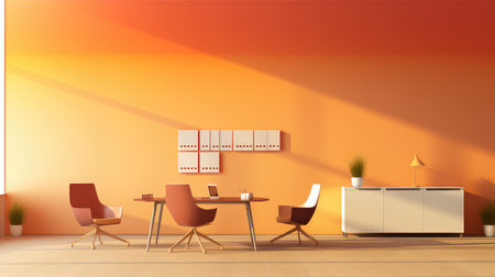modern gradient office backgroundの素材