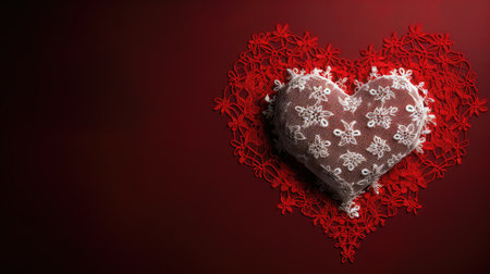 love red heart backgroundの素材