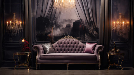 modern decor room backgroundの素材