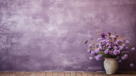 color wall purple backgroundの素材