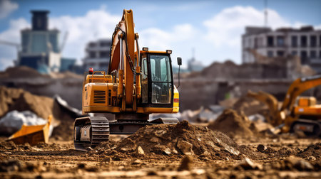 engineering construction industrial backgroundの素材