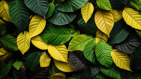 nature leaf summer backgroundの素材