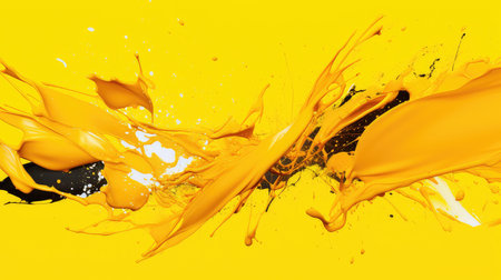 energetic dynamic yellow backgroundの素材