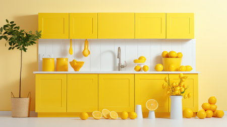 bright white yellow backgroundの素材