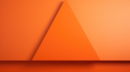 design geometric orange backgroundの素材