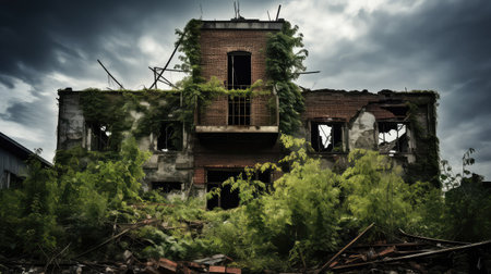 city dark urban backgroundの素材