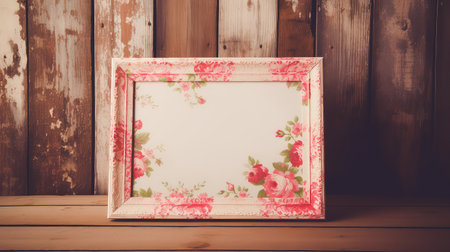 vintage frame retro backgroundの素材