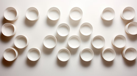 simple empty shapes backgroundの素材