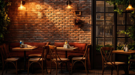 design backdrop restaurant backgroundの素材