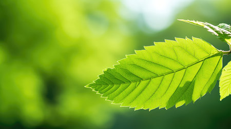green leaf summer backgroundの素材