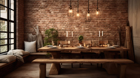 traditional design interior backgroundの素材