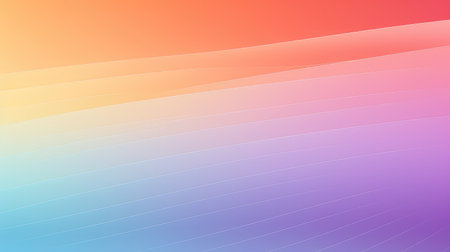 color minimal rainbow backgroundの素材