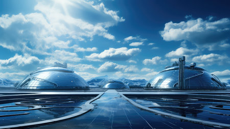 technology power innovation backgroundの素材