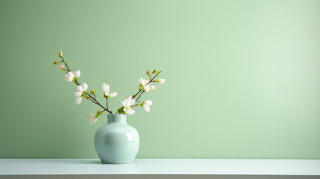 color green pastel backgroundの素材