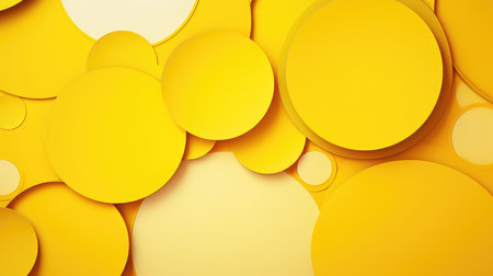 shape geometric yellow backgroundの素材