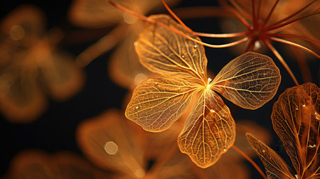 nature leaf flower backgroundの素材