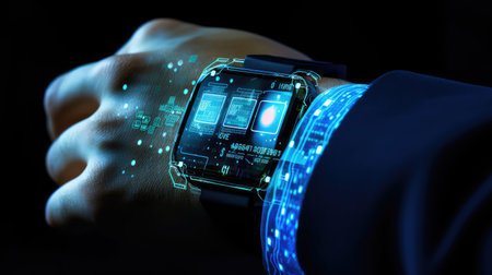 online cyberspace technology backgroundの素材