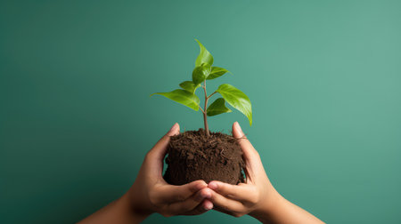 nature eco green backgroundの素材