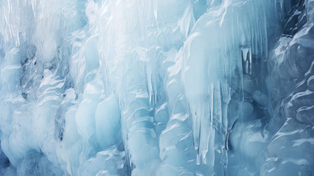 winter abstract ice backgroundの素材