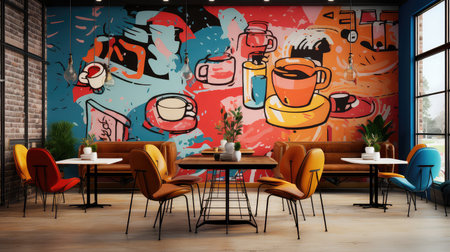 vintage picture room backgroundの素材