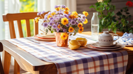 interior table home backgroundの素材