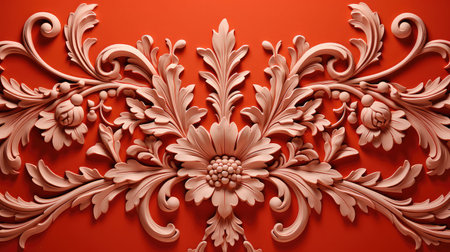 traditional classic ornament backgroundの素材