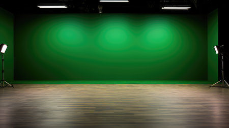 clean empty studio backgroundの素材