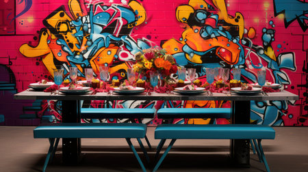 color view table backgroundの素材