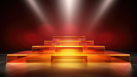 stage light podium backgroundの素材