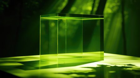 circle shape green backgroundの素材