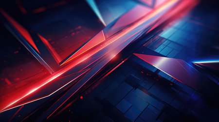 modern abstract geometric backgroundの素材