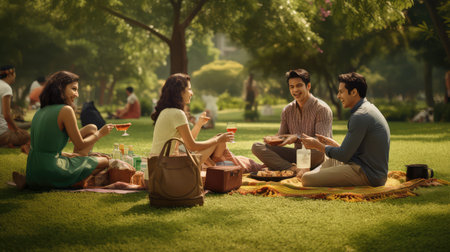 environment day green backgroundの素材