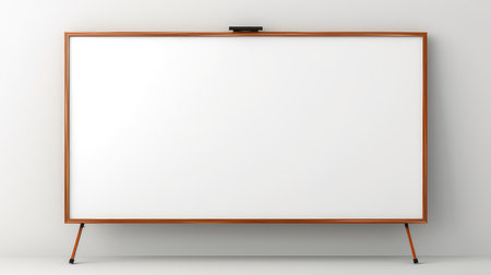 blank board white backgroundの素材