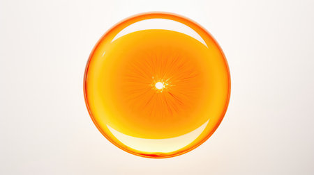 round circle orange backgroundの素材