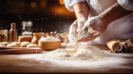 recipe cooking food backgroundの素材