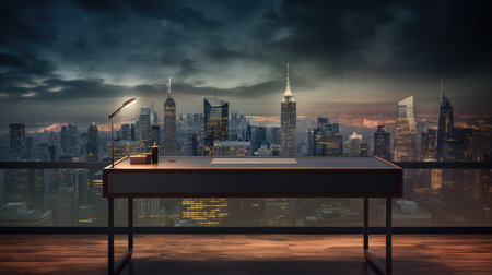 office desk table backgroundの素材