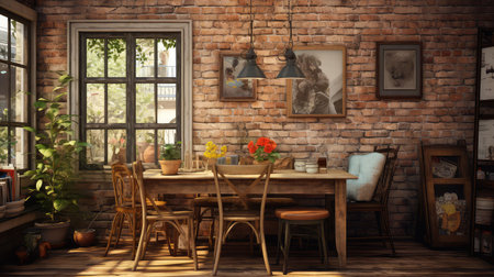 chic interior home backgroundの素材