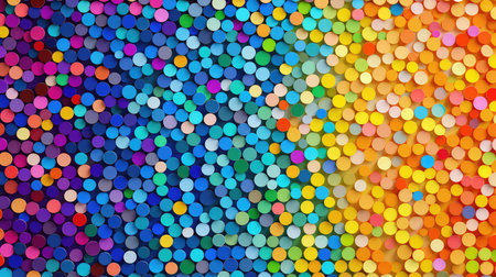 abstract dynamic dots backgroundの素材