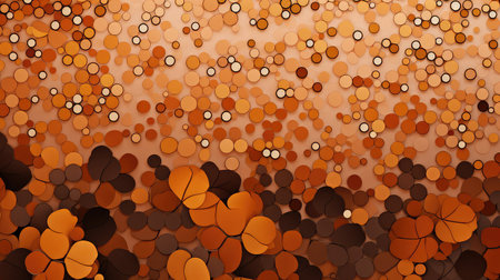 colorful paper dots backgroundの素材