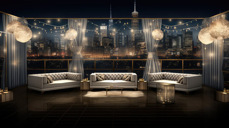 exclusive luxury party backgroundの素材