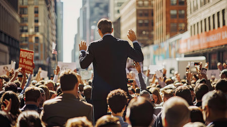 voting political campaignの素材